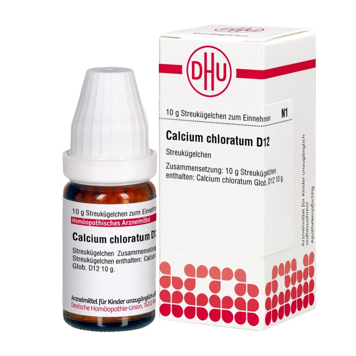 DHU Calcium chloratum D12 Streukügelchen, 10 g Globuli