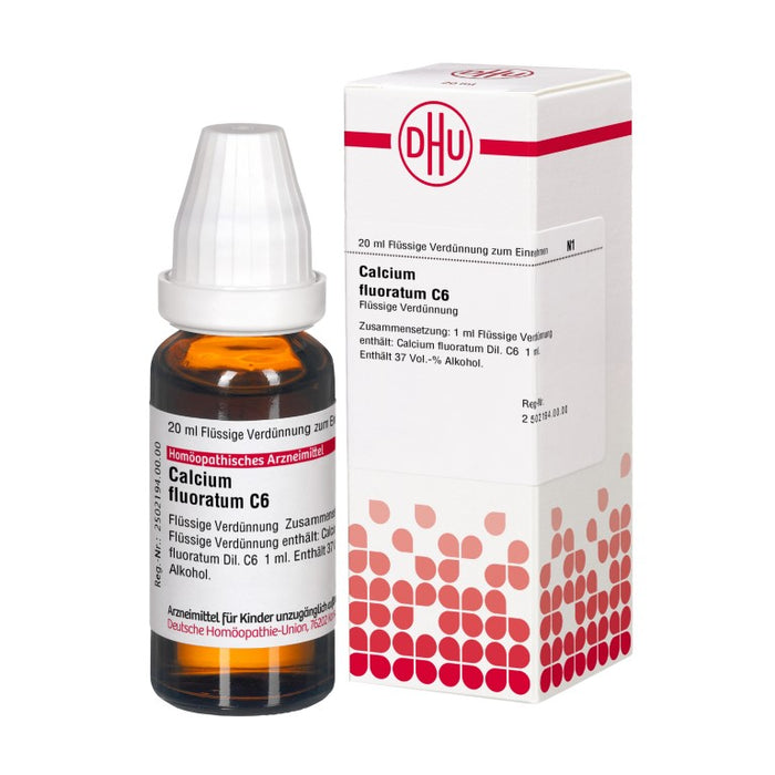 Calcium fluoratum C6 DHU Dilution, 20 ml Lösung