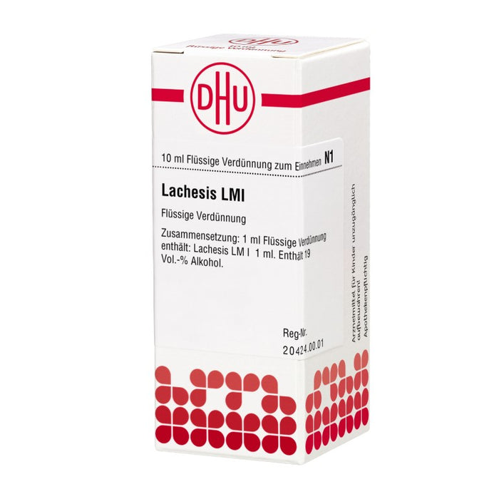 DHU Lachesis LM I Dilution, 10 ml Lösung