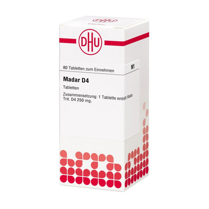 DHU Madar D 4 Tabletten, 80 pc Tablettes