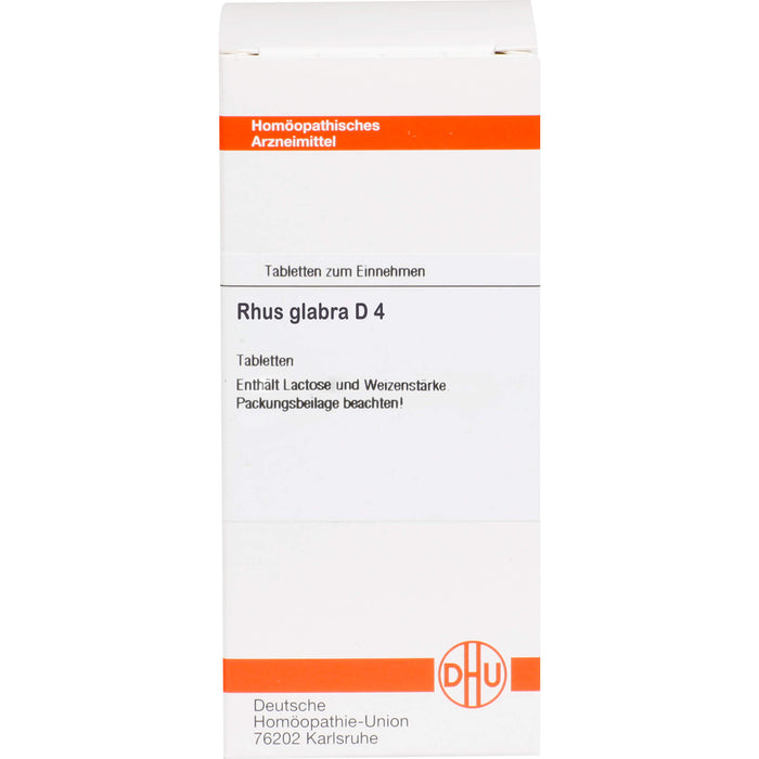 Rhus glabra D4 DHU Tabletten, 80 St. Tabletten