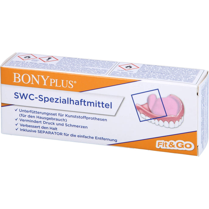 BONYplus SWC SPEZIAL ZAHNPROTHESENHAFTMITTEL SET, 1 pcs. Set