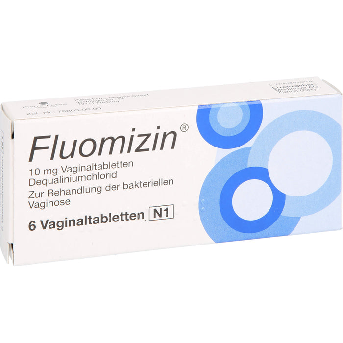 Fluomizin Vaginaltablettten bei bakterieller Vaginose, 6 St. Tabletten