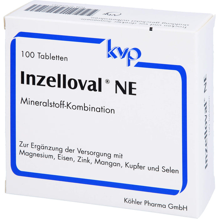 Inzelloval NE Mineralstoff-Kombination Tabletten, 100 St. Tabletten