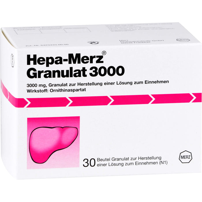 Hepa-Merz Granulat 3000 Lebertherapeutikum, 30 pc Sachets