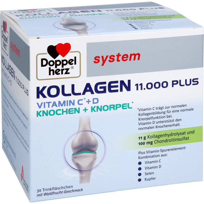 Doppelherz system Kollagen 11.000 plus Trinkfläschchen, 30 pc Ampoules