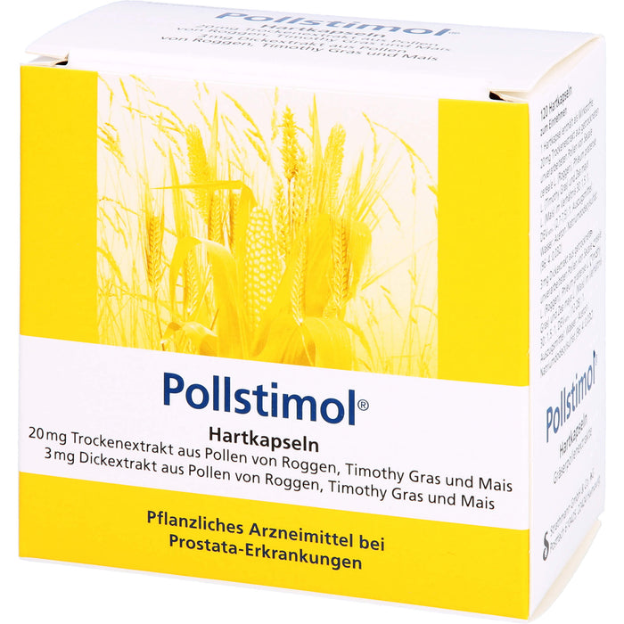 Pollstimol Hartkapseln bei Prostata-Erkrankungen, 120 St. Kapseln