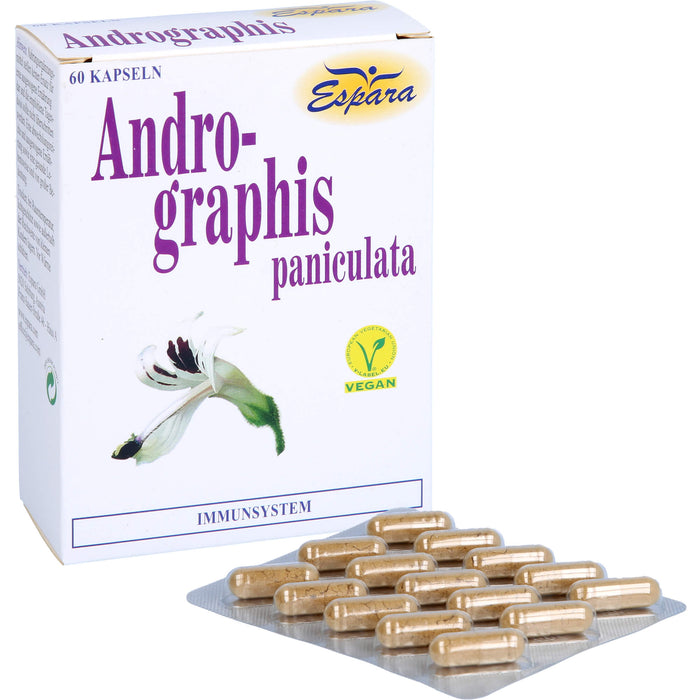 Espara Andrographis paniculata Kapseln, 60 pc Capsules