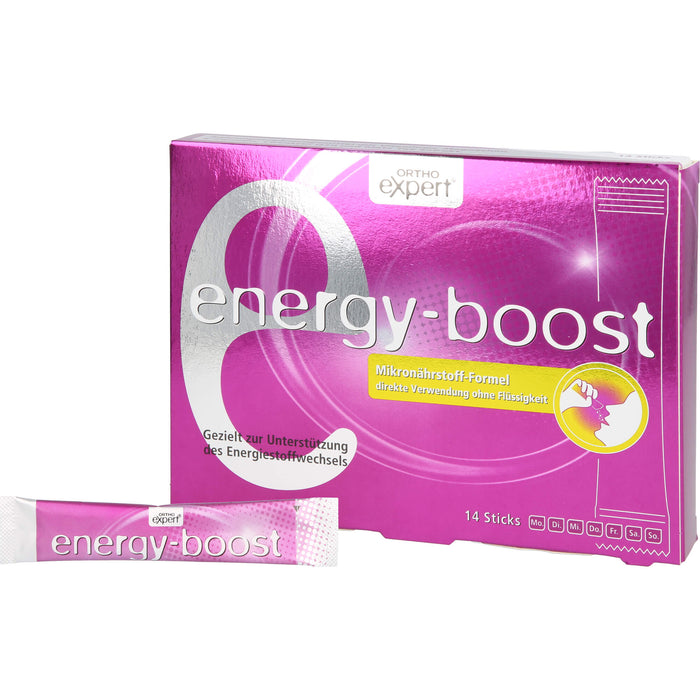 energy-boost Orthoexpert Direktgranulat, 14X3.8 g GRA