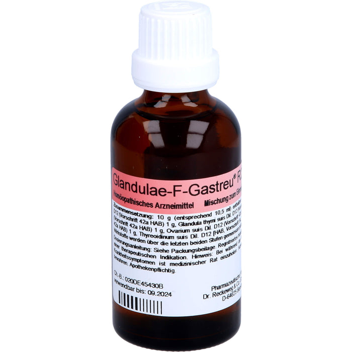 Dr. RECKEWEG & CO Glandulae-F-Gastreu R20 Mischung, 50 ml Lösung