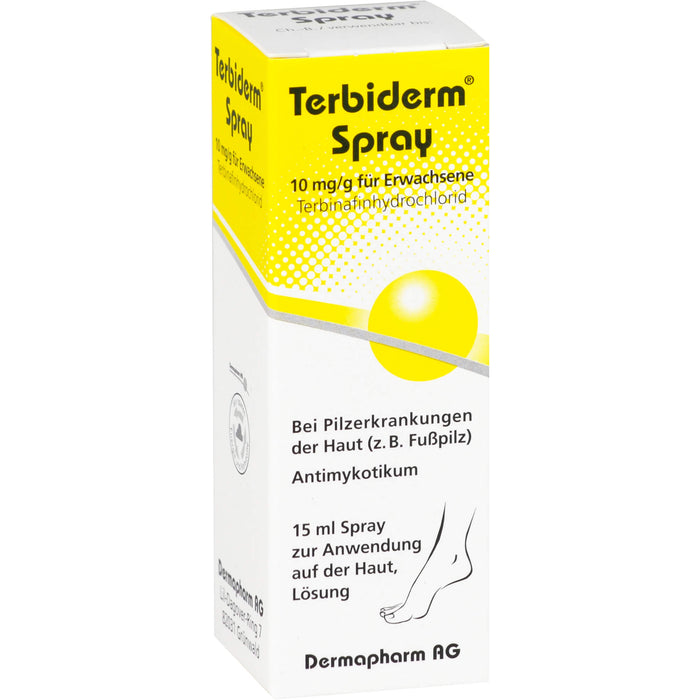 Terbiderm Spray, 10 mg/g für Erwachsene, 15 ml Solution