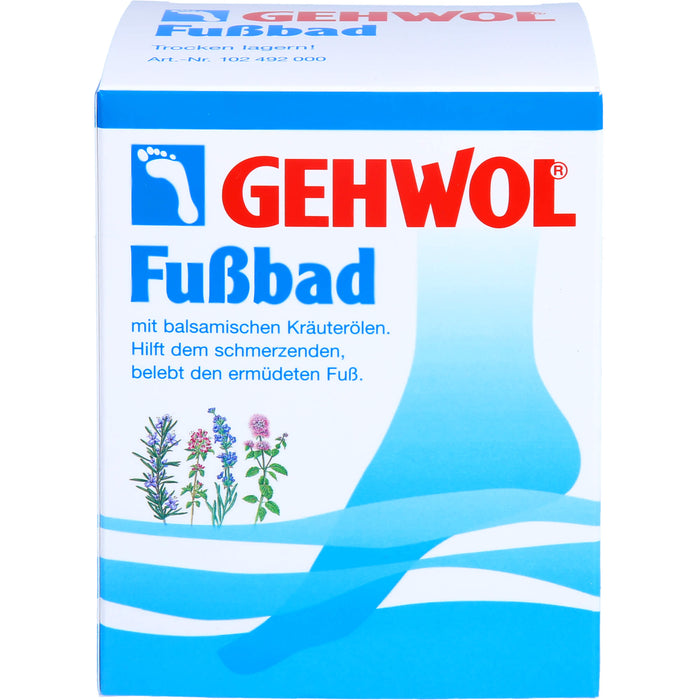 GEHWOL Fußbad 10 Portionsbeutel, 200 g Additif pour le bain