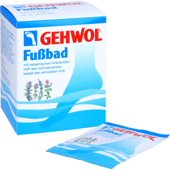 GEHWOL Fußbad 10 Portionsbeutel, 200 g Additif pour le bain