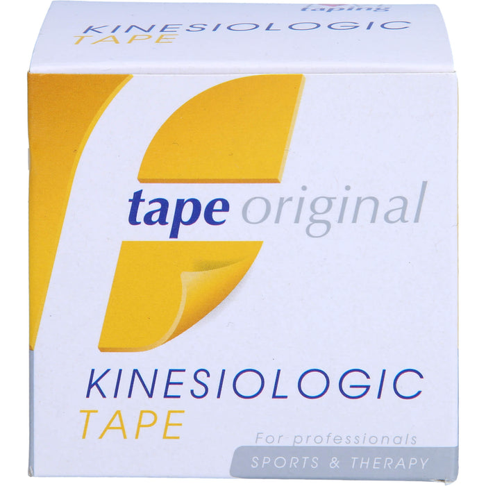 KINESIOLOGIC tape original gelb 5mx5cm, 1 St