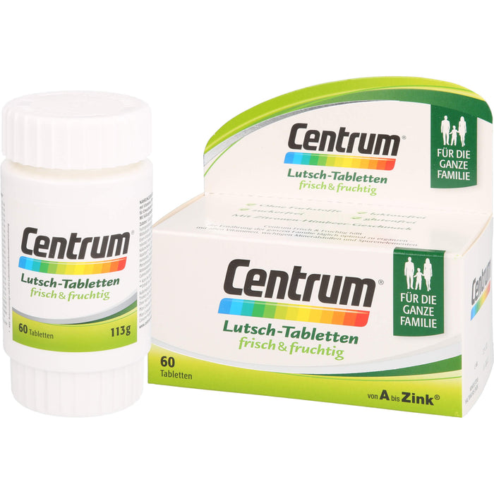 Centrum frisch & fruchtig Lutschtabletten, 60 pc Tablettes