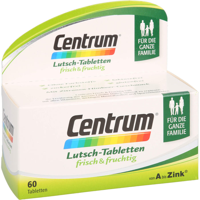 Centrum frisch & fruchtig Lutschtabletten, 60 St. Tabletten