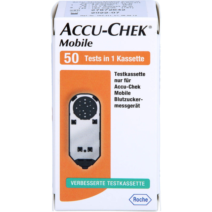 Accu Chek Mobile Testkass, 50 St TES