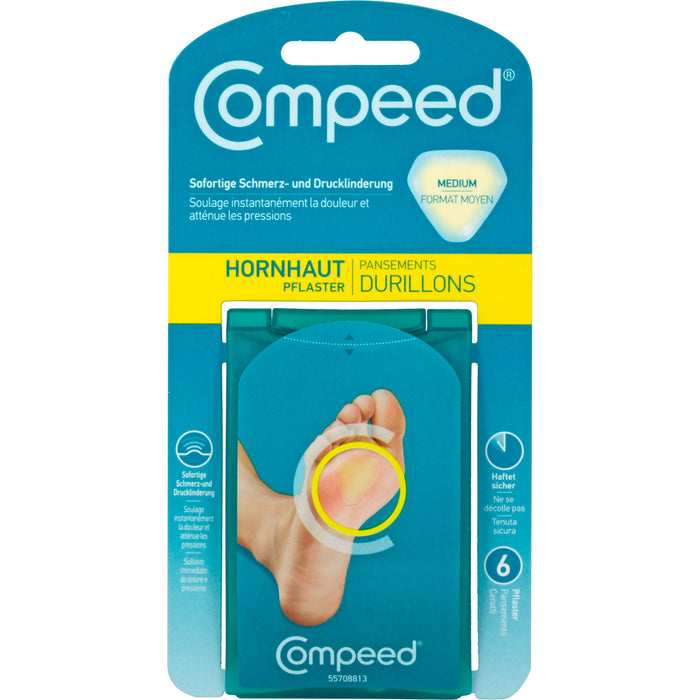 Compeed Hornhaut, 6 pc Pansement