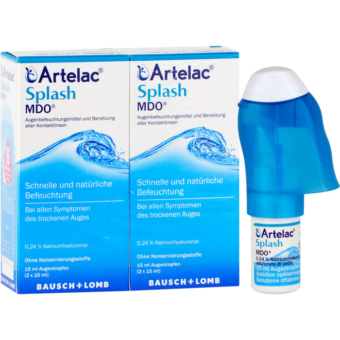 Artelac Splash Augentropfen MDO, 30 ml Lösung