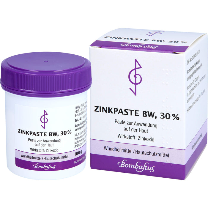 Bombastus Zinkpaste BW - Wundheilmittel, 100 g Creme