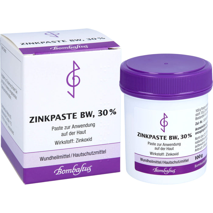 Bombastus Zinkpaste BW - Wundheilmittel, 100 g Creme