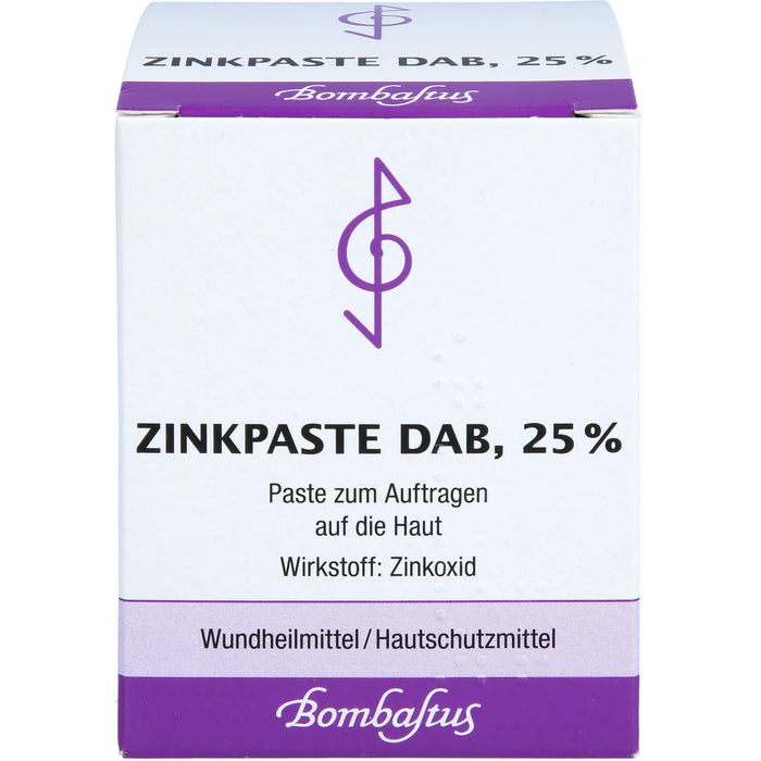 Bombastus Zinkpaste DAB, 100 g Cream