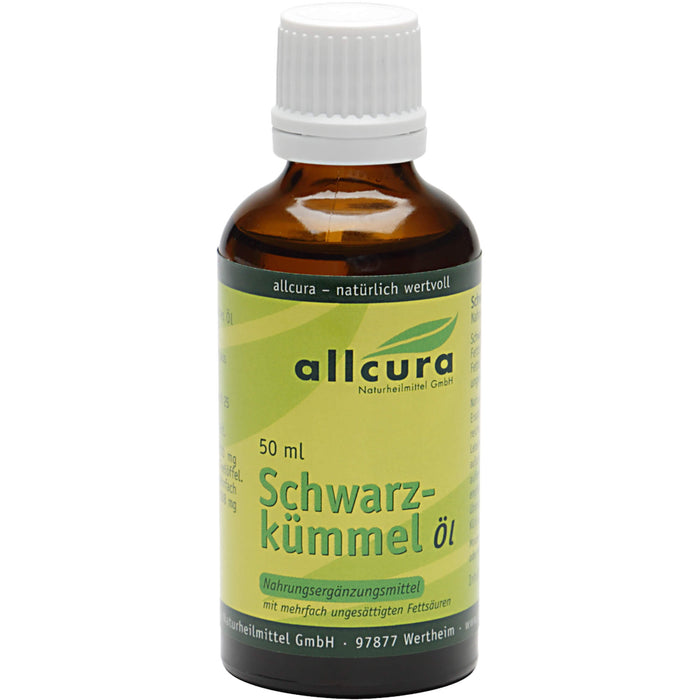 Allcura Schwarzkümmel Öl, 50 ml Öl