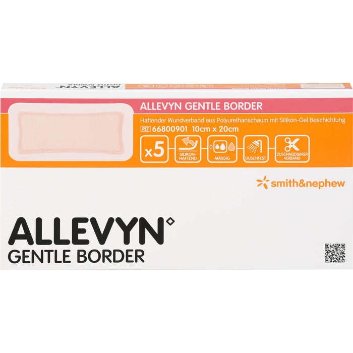 ALLEVYN GENTLE BORDER 10x20cm, 5 St VER