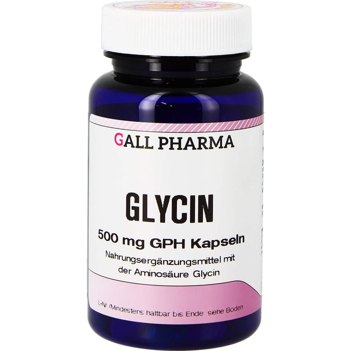 GALL PHARMA Glycin 500 mg GPH Kapseln, 180 pcs. Capsules