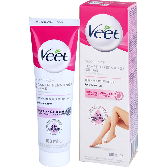 Veet Haarentfernungs-Creme für normale Haut, 100 ml Cream