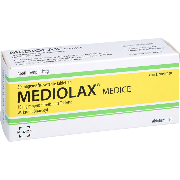 Mediolax Medice Tabletten, 50 pcs. Tablets