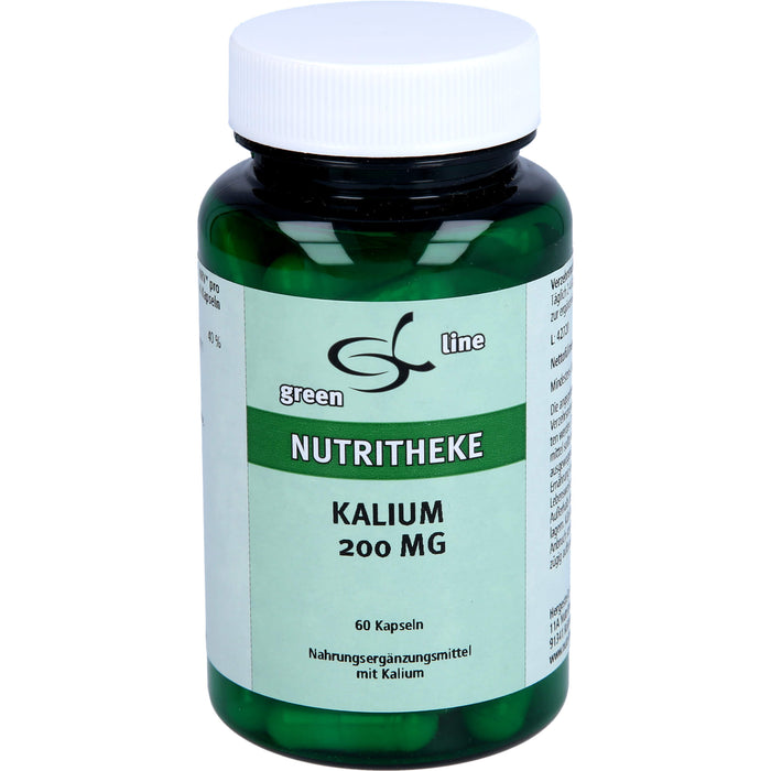 green line Nutritheke Kalium 200 mg Kapseln, 60 pcs. Capsules