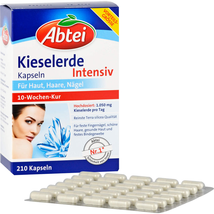 Abtei Kieselerde Intensiv Kapseln, 210 pcs. Capsules