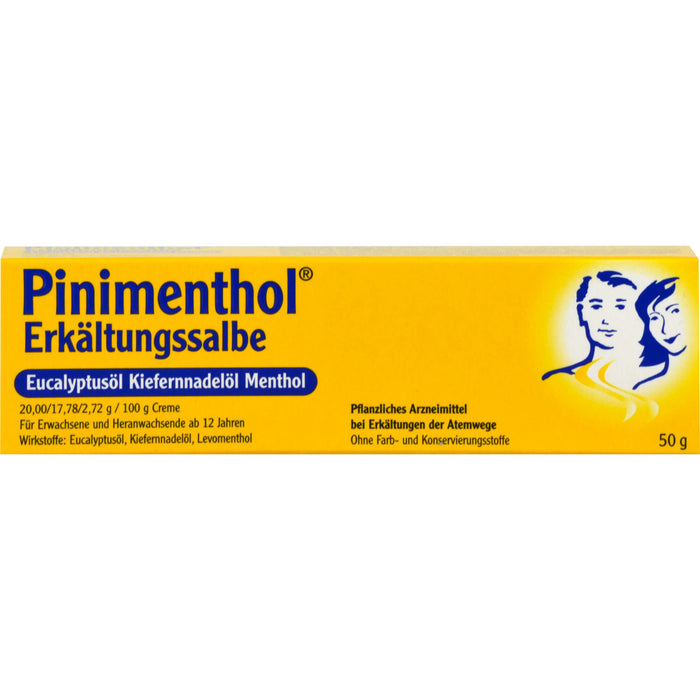 Pinimenthol Erkältungssalbe, 50 g Creme