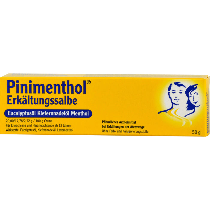 Pinimenthol Erkältungssalbe, 50 g Cream