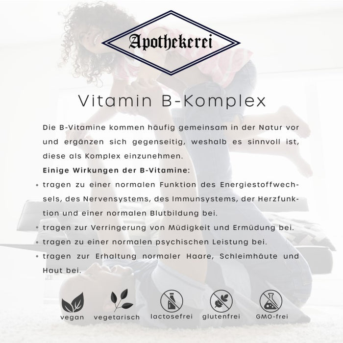 Apothekerei Vitamin B Komplex, 90 pc Capsules