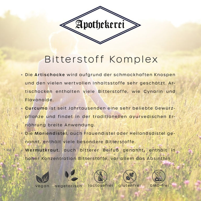 Apothekerei Bitterstoff Komplex, 90 pcs. Capsules