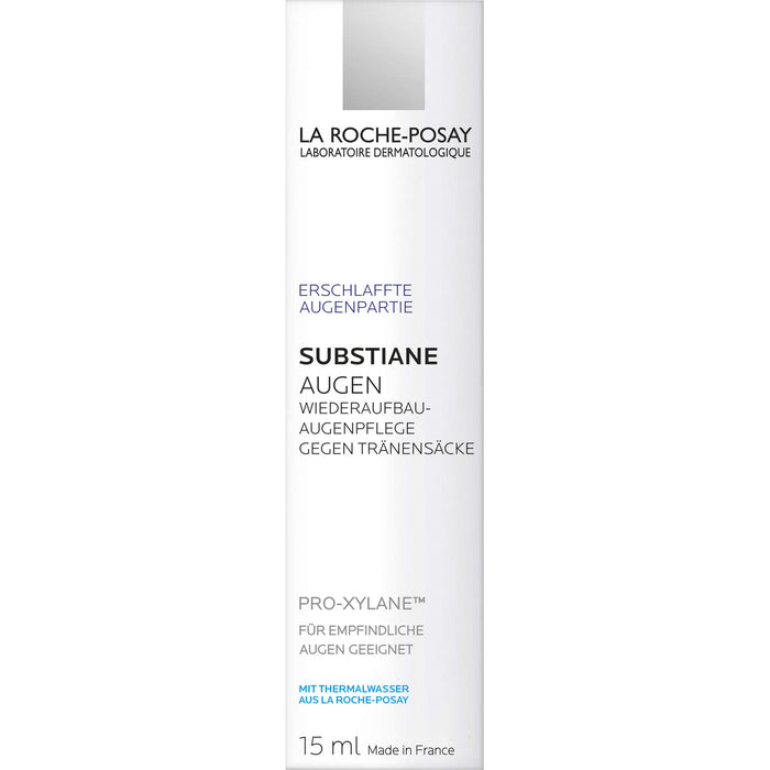 La Roche-Posay Substiane Augen Wiederaufbau-Augenpflege gegen Tränensäcke, 15 ml Crème