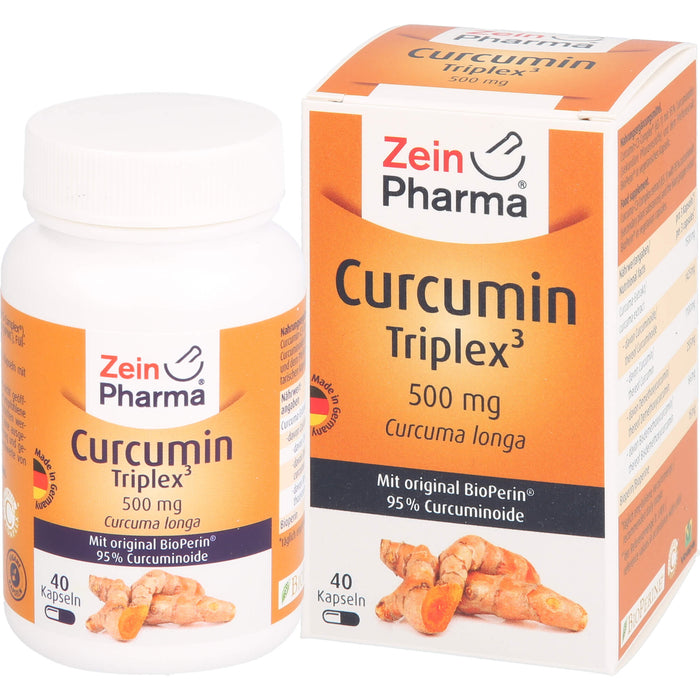 ZeinPharma Curcumin Triplex3 500 mg Kapseln, 40 St. Kapseln