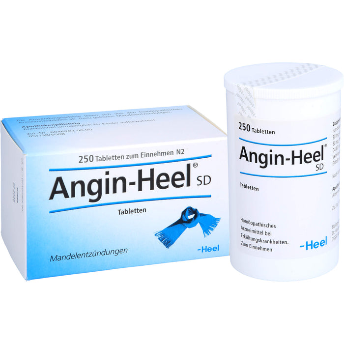 Angin-Heel SD Tabletten bei Mandelentzündungen, 250 St. Tabletten