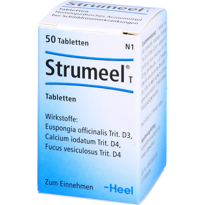 Strumeel T Tabletten bei Schilddrüsenerkrankungen, 50 St. Tabletten