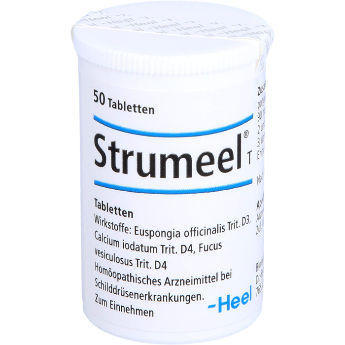 Strumeel T Tabletten bei Schilddrüsenerkrankungen, 50 St. Tabletten