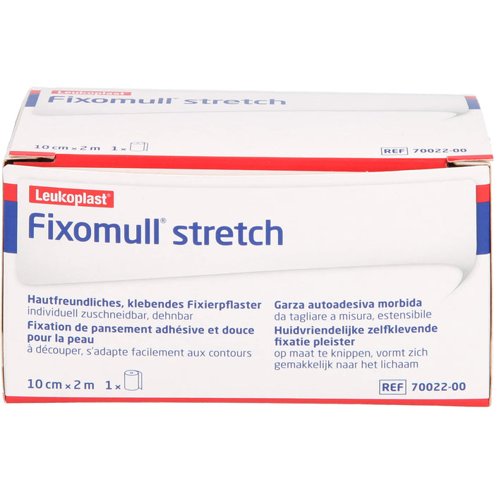 Fixomull stretch 10 cm x 2 m Klebevlies zur vollflächigen Verbandfixierung, 1 pcs. Patch