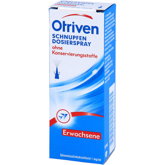 Otriven 0,1 % ohne Konservierungsstoffe Dosierspray, 10 ml Solution