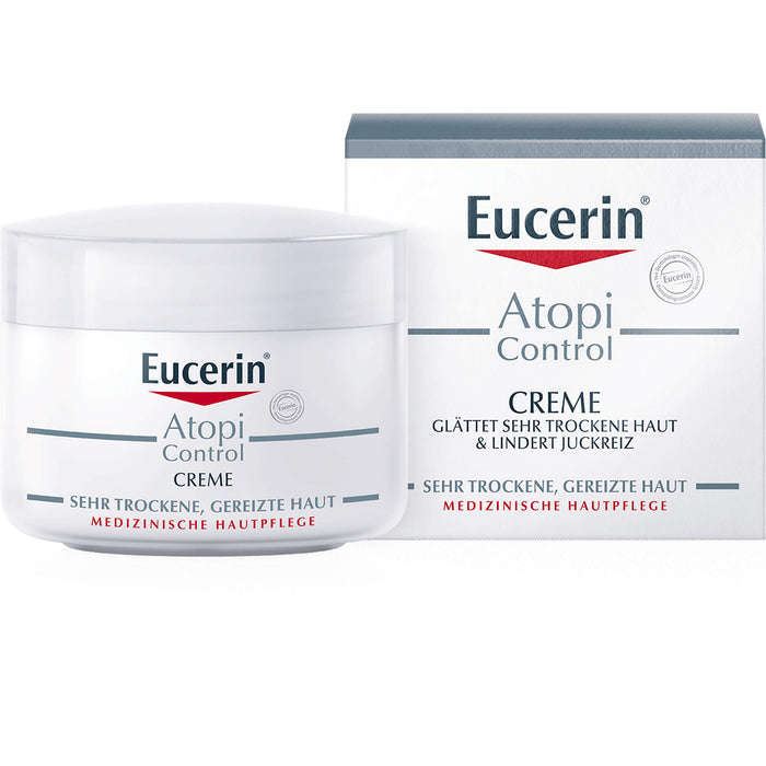 Eucerin AtopiControl Creme + Eucerin AtopiControl Probierset Gratis, 75 ml Crème