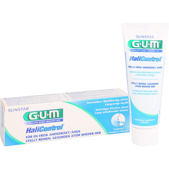 GUM HaliControl Zahngel, 75 ml Zahncreme