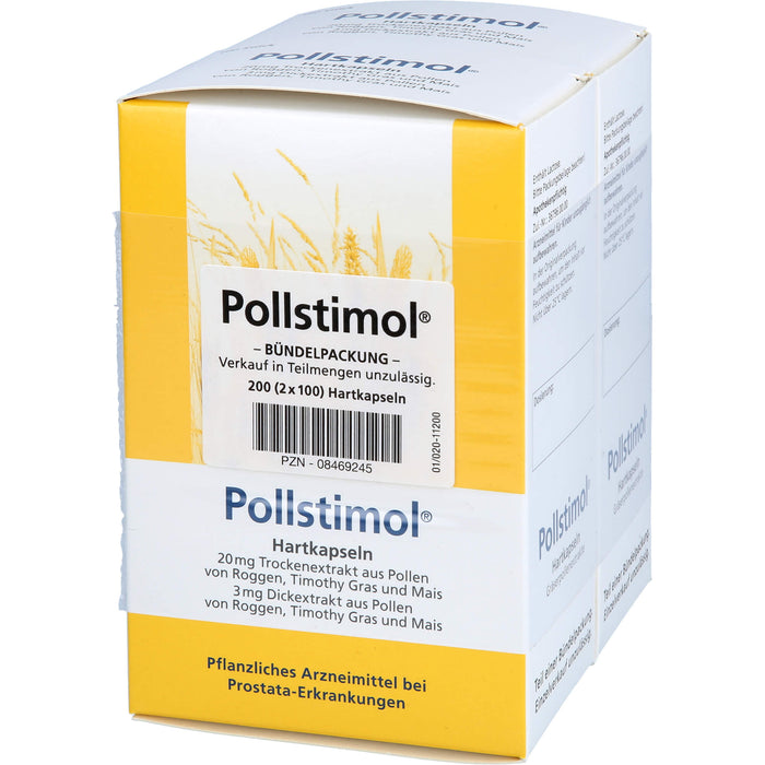 Pollstimol Hartkapseln bei Prostata-Erkrankungen, 200 pc Capsules