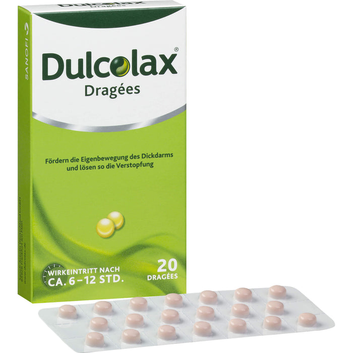 Dulcolax Dragées Sanofi-Aventis, 20 St. Tabletten