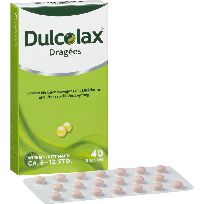 Dulcolax Dragées Sanofi-Aventis, 40 pc Tablettes