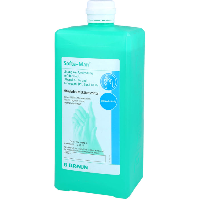 Softa-Man Lösung Händedesinfektionsmittel, 1000 ml Solution